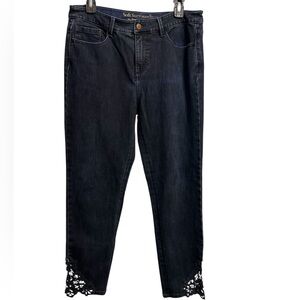 Soft Surroundings Blue Straight Leg Jeans